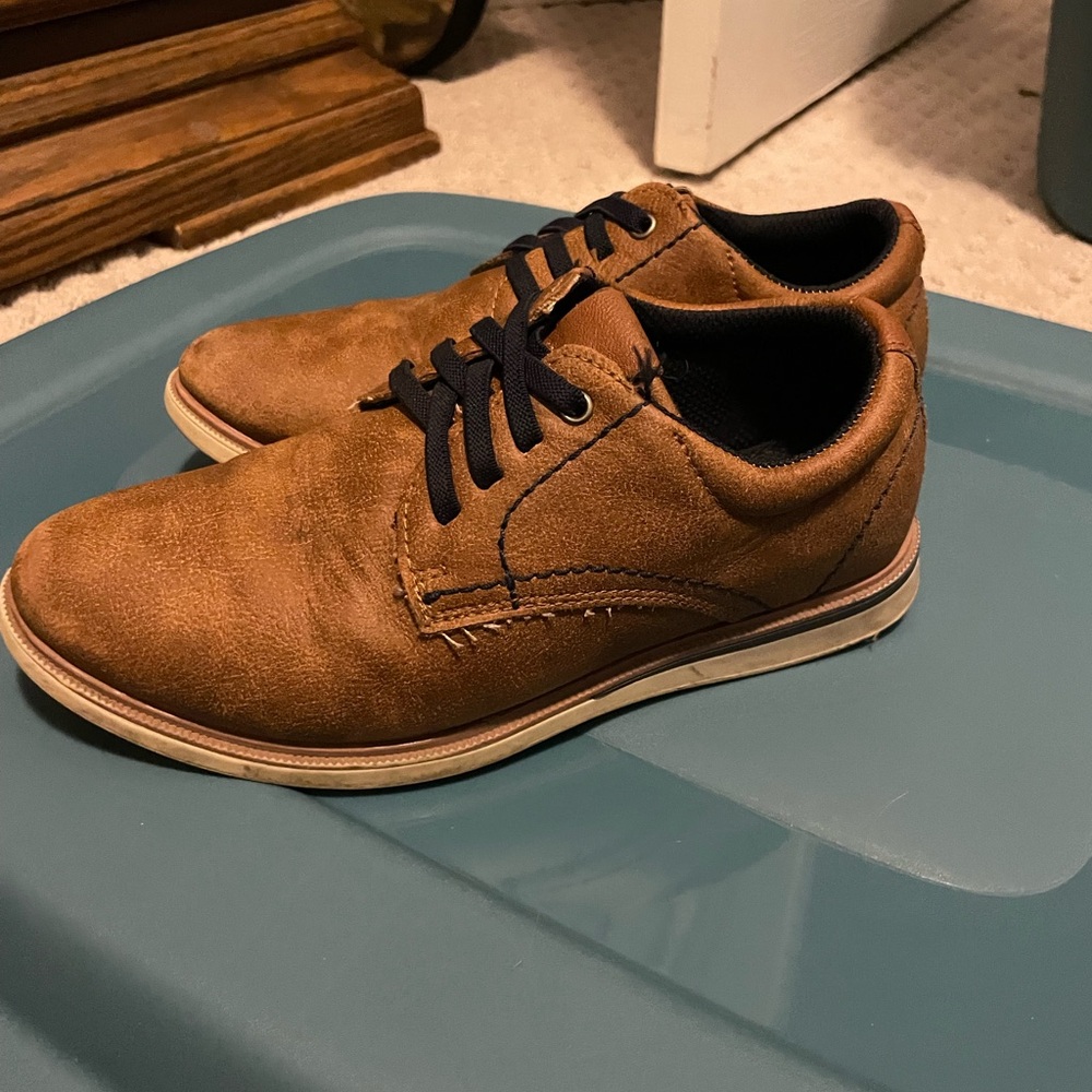 Boys slip on dress shoes